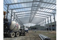 Kho thành phẩm 28m x 105m, Cẩu trục 20T